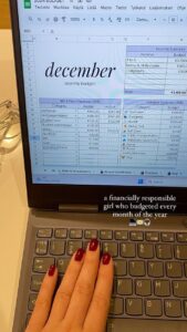 🌿 ✨ dream life manifestation: 2025 Google Sheets Budget Template for Digital Design & Planners