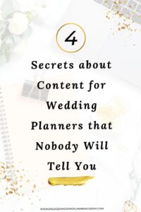 ✨ ✨ dream life manifestation: 4 Secrets About Content For Wedding Planners That Nobody Tells You