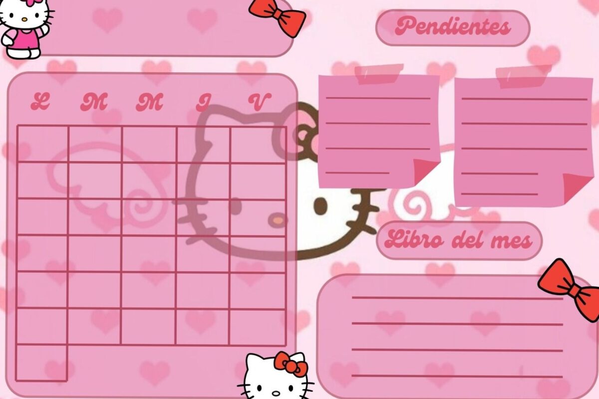 📝 📝 dream life manifestation: Adorable Hello Kitty Planner for Creative Designs