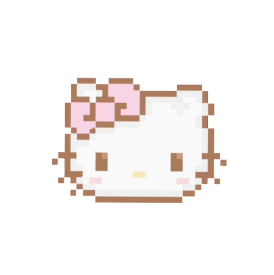 📍 💎 dream life manifestation: Adorable Soft Hello Kitty Icon for Digital Creations