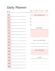 💎 🪄 dream life manifestation: Digital Daily Planner for Creative Productivity