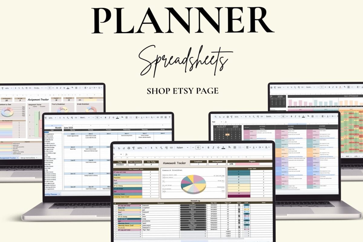 🌈 🌈 dream life manifestation: Editable Teacher Planners for Google Sheets | Digital Design | Creative Assets