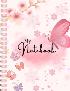 🎨 📍 dream life manifestation: Elegant Notebook Cover Design for Planners & Creative Projects