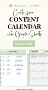 🎨 🌈 dream life manifestation: Free Google Sheets Content Calendar Tutorial