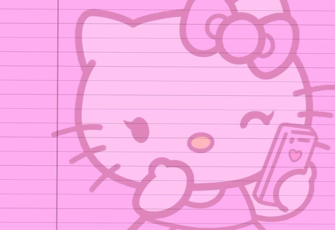 👰 💌 dream life manifestation: Hello Kitty Lecture Paper | Digital Design Planner Asset