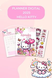 🌿 ✨ dream life manifestation: Hello Kitty Agenda Imprimible 2025 98