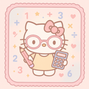 📍 🪄 dream life manifestation: Kitty Matematica Digital Planner Design