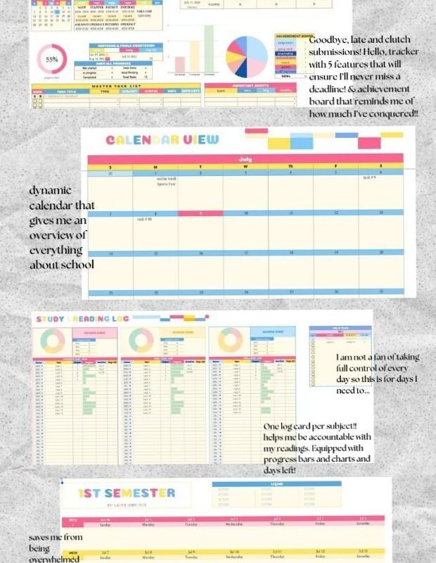 📊 📊 dream life manifestation: Maximize Study Success with Aesthetic Google Sheets Planners