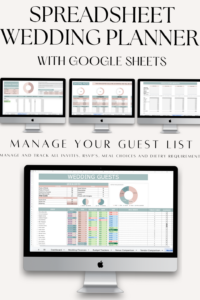 🤍 🌿 dream life manifestation: Plan Your Dream Wedding With This Google Sheets Planner