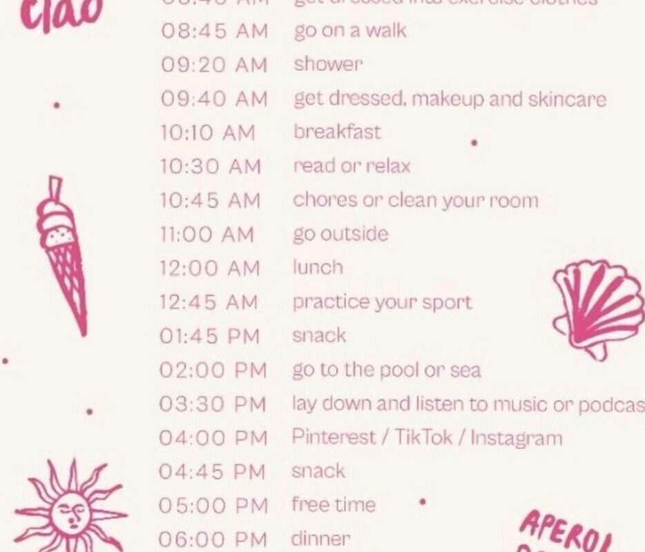 🍰 🌸 dream life manifestation: Summer Routine: Digital Design & Creative Planner Essentials