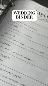 🥂 🥂 dream life manifestation: Ultimate Wedding Binder Template for Stress-Free Planning