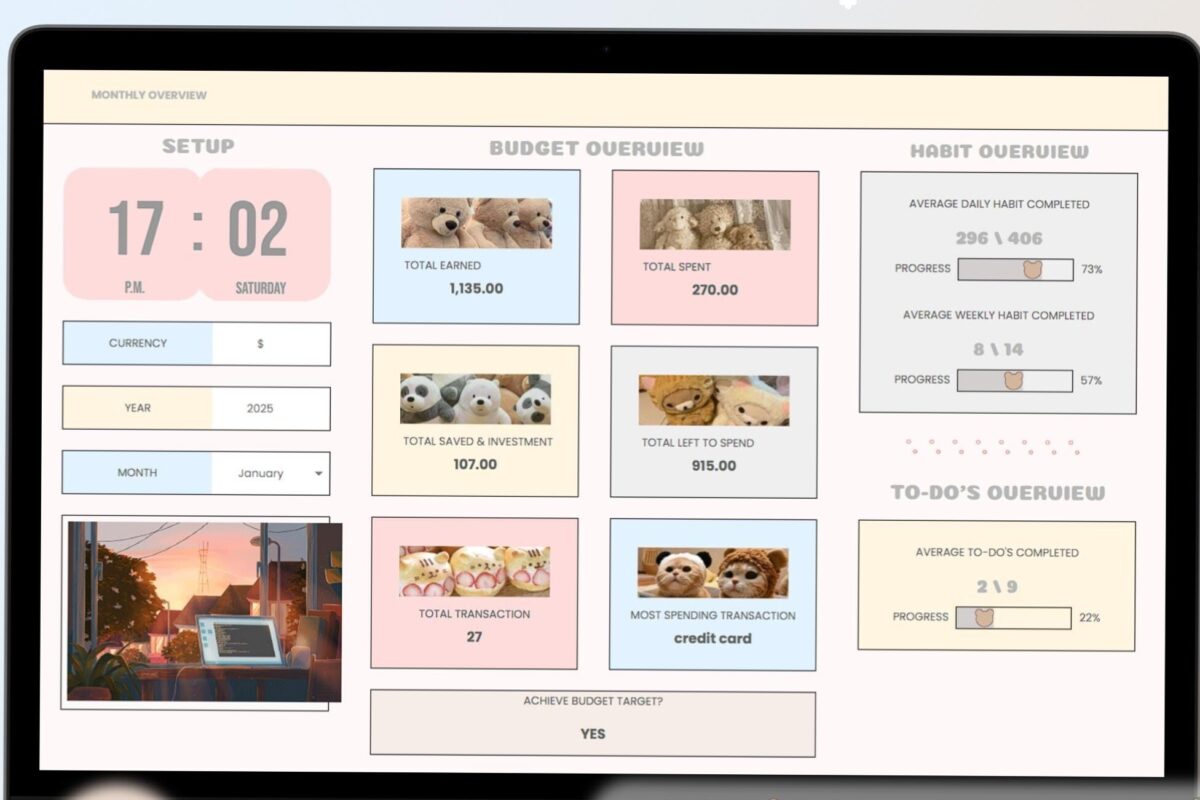 ☁️ ☁️ dream life manifestation: Unavailable Etsy Design | Digital Planner Asset
