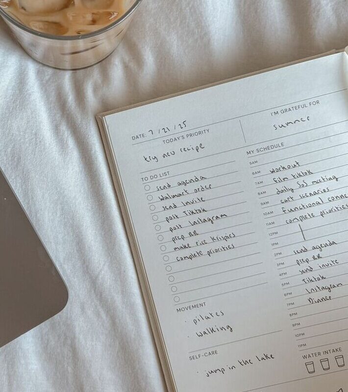 🤍 ✨ dream life manifestation: Wellness Planner | Productive Morning | Corporate Girl Aesthetic