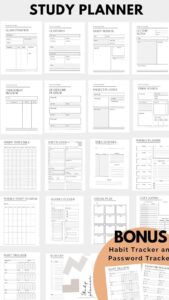 Effective Study Planner: Ultimate Exam Prep Pack — 🎀 🎀 stay inspired all year long