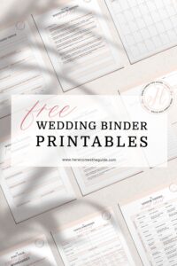 Elegant Free Wedding Printables for Your Big Day — 🌈 📍 dream life manifestation