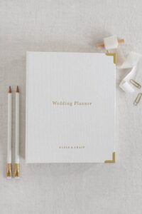Elegant Soft White Wedding Planner for Intimate Craft Weddings — 💌 🌸 secret to staying productive