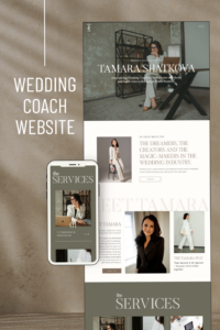 📌 📝 Elegant Wedding Coach Website Design for Planners & Creatives | dream life manifestation