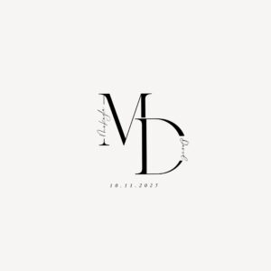 💎 💎 Elegant Wedding Monogram & Logo Design | Digital Download for Planners & Creatives | romanticize your routine