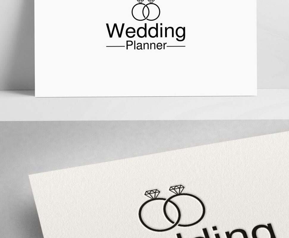 🖇️ 📁 Elegant Wedding Planner Diamond Logo Design | secret to staying productive