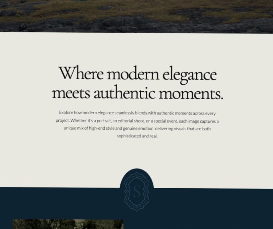 🖇️ 📁 Elegant Wedding Portfolio Showit Template | stay inspired all year long