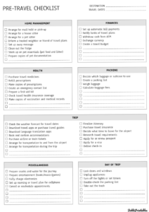 🌸 🌸 essential planning guide: Stress-Free Travel Prep: The Ultimate Checklist for Flawless Vacations