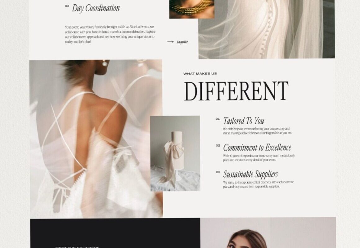 🌈 🖌️ Event Planner Website Template | Digital Design & Creative Assets | dream life manifestation