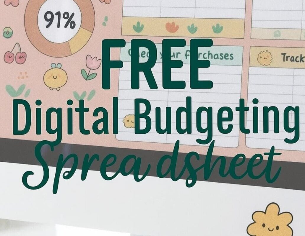 Financial Freedom: Free Digital Budget Planner Template — 💍 💍 secret to staying productive
