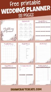 Free 33-Page Wedding Planner Printable for Seamless Planning — 🎨 🪄 secret to staying productive