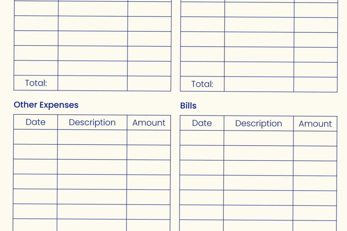 Free Budget Planner Template in Google Docs | Digital Design — 📌 📊 stay inspired all year long