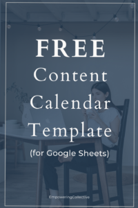 Free Content Calendar Template for Google Sheets — 📅 📝 stay inspired all year long