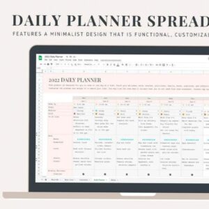 Free Daily Planner Templates for Google Sheets & Excel — 🤍 ☁️ dream life manifestation