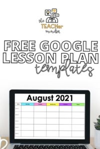 Free Google Lesson Plan Templates for Teachers: Editable Weekly & Daily Plans — ✨ 🌿 secret to staying productive