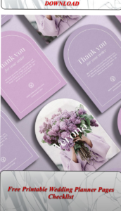 Free Printable Wedding Planner Checklist Pages — 🍰 👰 seamless organization hack