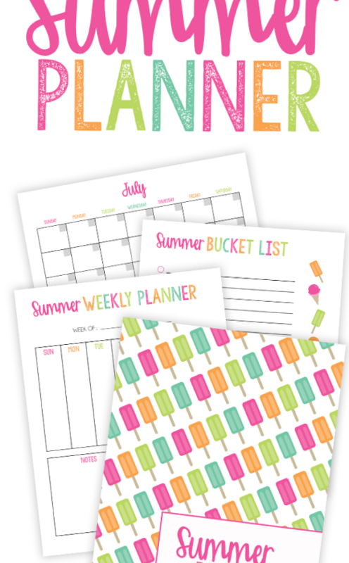 👰 👰 Free Summer Planner Printable for Digital Design & Organization | stay inspired all year long