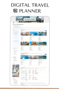 Free Travel Budget & Digital Planner Template for Trip Planning — 🎨 📍 game-changing digital system