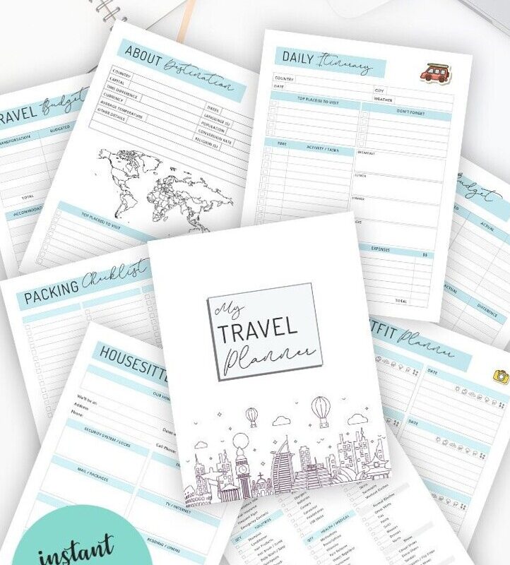 Free Travel Packing Checklist — Maple Planners — 🖇️ 📝 ultimate printable checklist