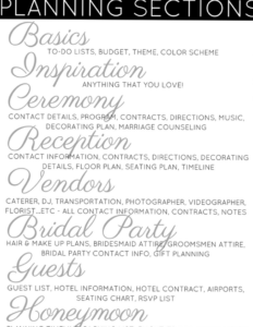 👰 💍 Free Wedding Planner — Digital Design & Creative Assets | secret to staying productive