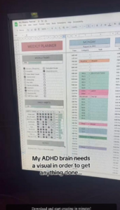 🌈 💎 Free Weekly Planner Google Sheets | Time Management Template | stay inspired all year long