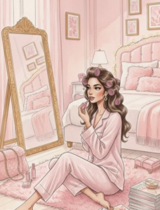 🌈 💎 French Girl Pink Bedroom Aesthetic | Digital Design & Planner Assets | stay inspired all year long
