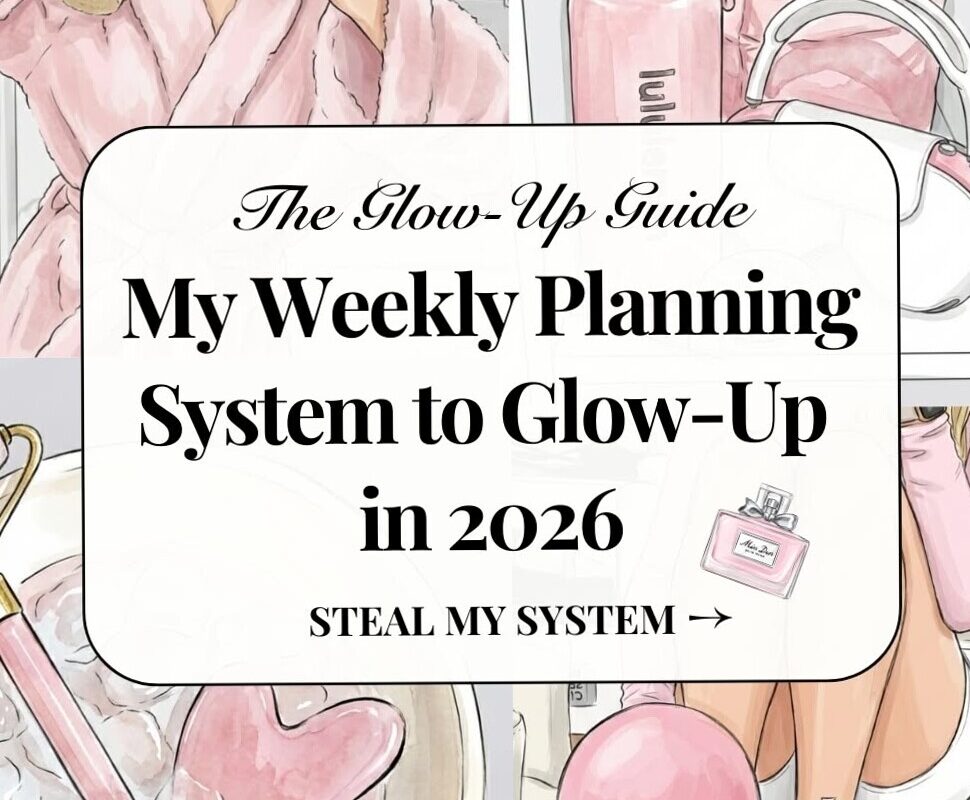 🖌️ 🖌️ game-changing digital system: My Weekly Glow-Up Reset: Digital Planner System