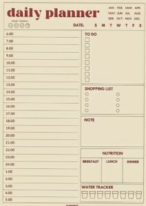 Habit Tracker Free | Daily Study Planner Printable — 🤍 🌿 ultimate printable checklist