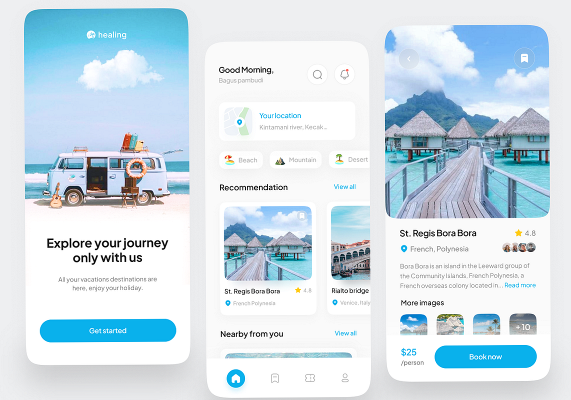 🌈 🌈 Healing Travel App for Digital Planners & Creatives | secret to staying productive