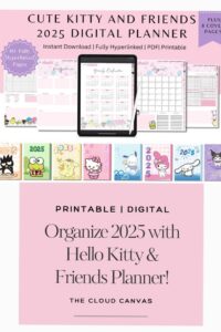 🍰 🍰 Hello Kitty 2026 Planner Free Download | romanticize your routine