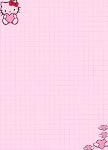 Hello Kitty Graph Paper for Creative Planners & Designs — 🎀 🎀 romanticize your routine