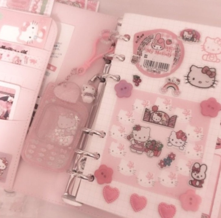 💌 💌 Hello Kitty Journal — Digital Design & Creative Planner Assets | secret to staying productive