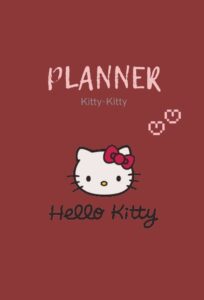 Hello Kitty Meal Planner | Sanrio Printable Design — 🍰 🌸 romanticize your routine
