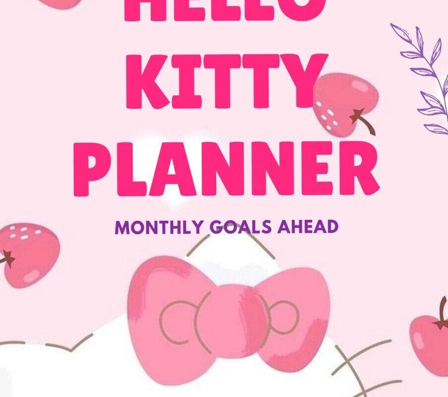 Hello Kitty Planner – Sweet Organization & Charm — 💍 💌 romanticize your routine