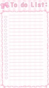 Hello Kitty To Do List — Digital Planner Asset — 🖇️ 📊 secret to staying productive