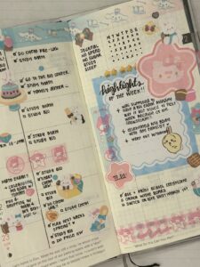 Hobonichi Week 8 Digital Planner Layout Design — 🌈 🌈 stay inspired all year long