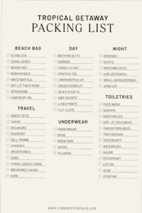 💎 🌈 How to Pack the Perfect Vacation Wardrobe for Your Tropical Getaway | Currently Popular | secret to staying productive